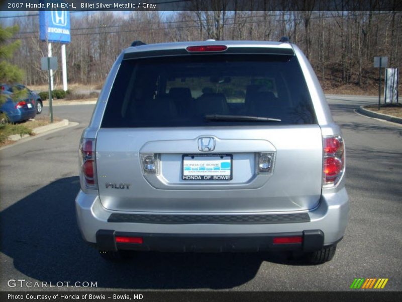 Billet Silver Metallic / Gray 2007 Honda Pilot EX-L