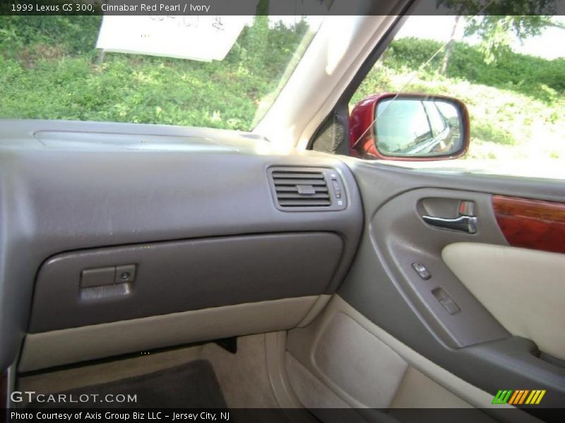 Cinnabar Red Pearl / Ivory 1999 Lexus GS 300