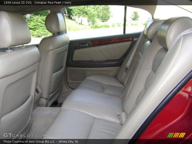 Cinnabar Red Pearl / Ivory 1999 Lexus GS 300