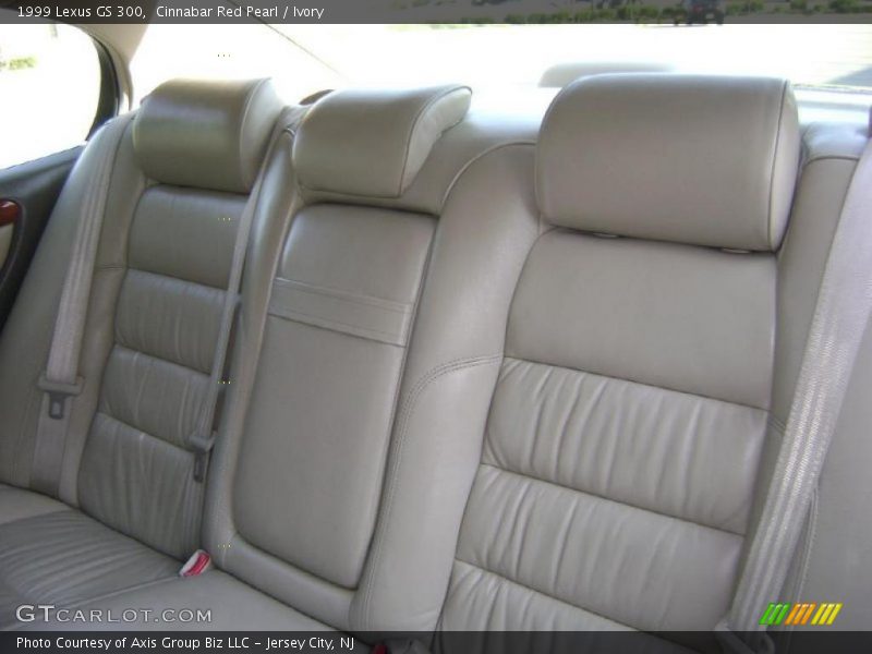 Cinnabar Red Pearl / Ivory 1999 Lexus GS 300