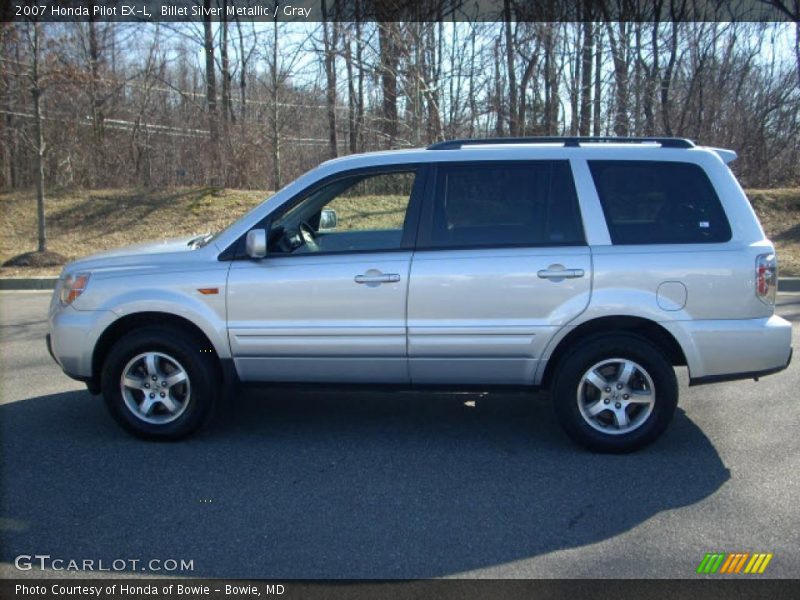 Billet Silver Metallic / Gray 2007 Honda Pilot EX-L