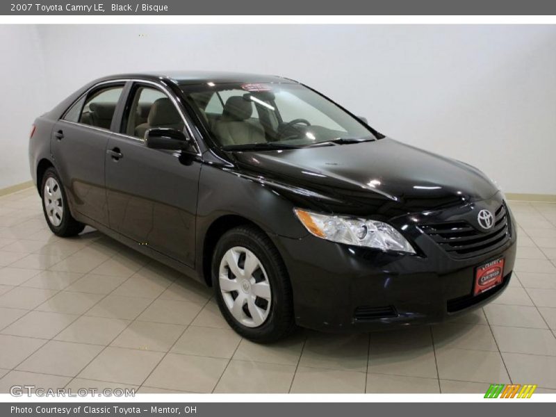 Black / Bisque 2007 Toyota Camry LE