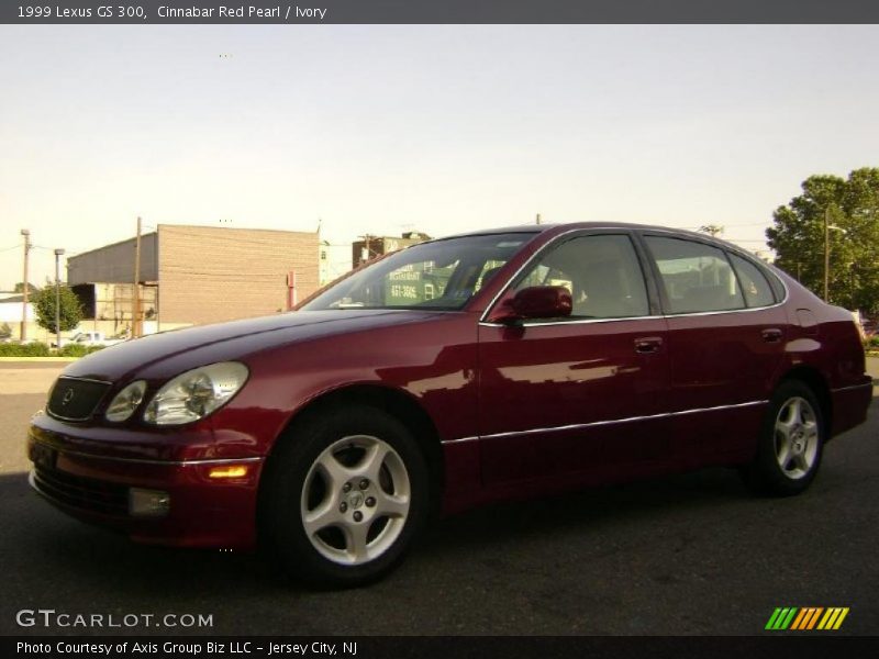 Cinnabar Red Pearl / Ivory 1999 Lexus GS 300