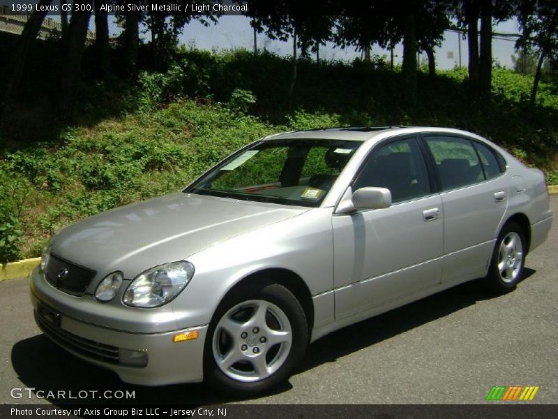 Alpine Silver Metallic / Light Charcoal 1999 Lexus GS 300