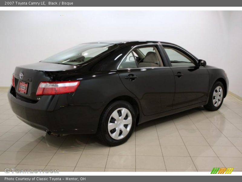 Black / Bisque 2007 Toyota Camry LE