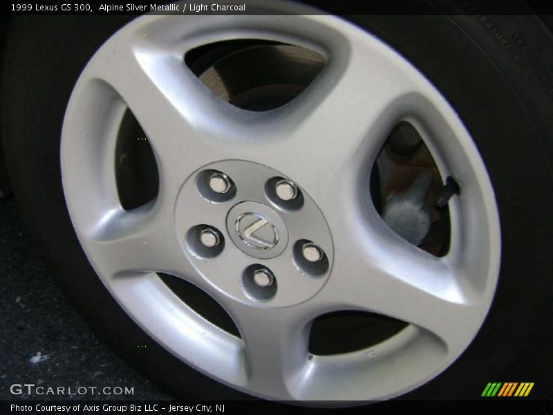Alpine Silver Metallic / Light Charcoal 1999 Lexus GS 300