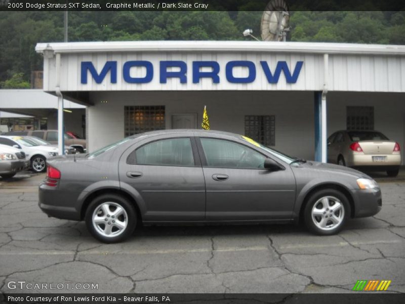 Graphite Metallic / Dark Slate Gray 2005 Dodge Stratus SXT Sedan