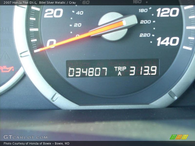 Billet Silver Metallic / Gray 2007 Honda Pilot EX-L