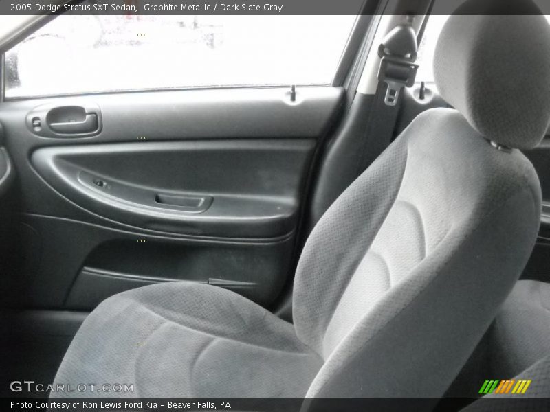 Graphite Metallic / Dark Slate Gray 2005 Dodge Stratus SXT Sedan