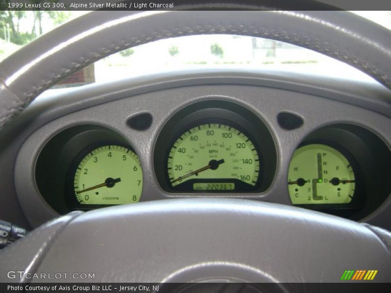Alpine Silver Metallic / Light Charcoal 1999 Lexus GS 300