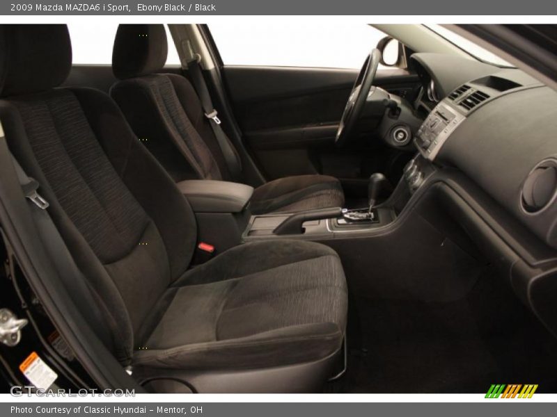 Ebony Black / Black 2009 Mazda MAZDA6 i Sport