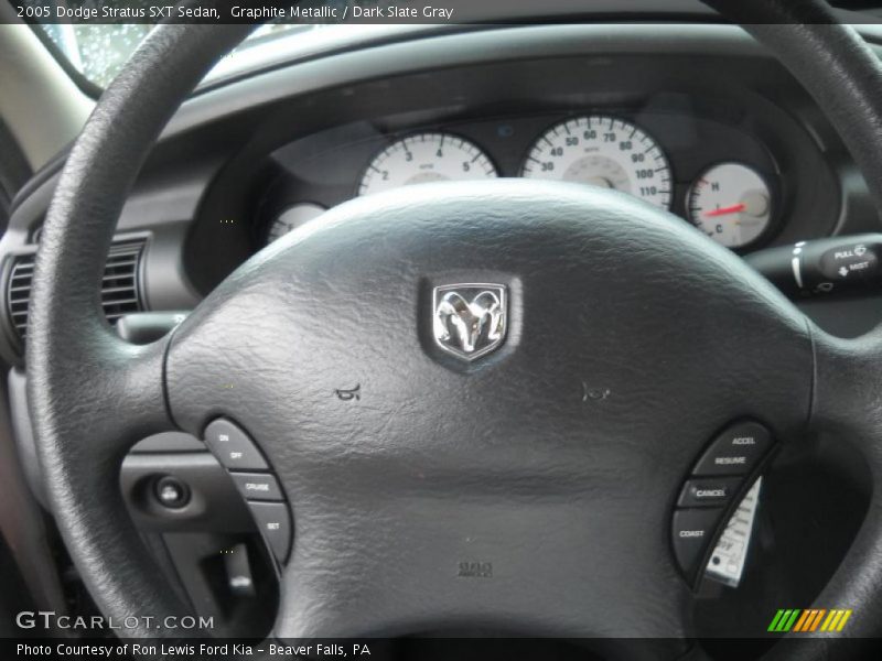 Graphite Metallic / Dark Slate Gray 2005 Dodge Stratus SXT Sedan