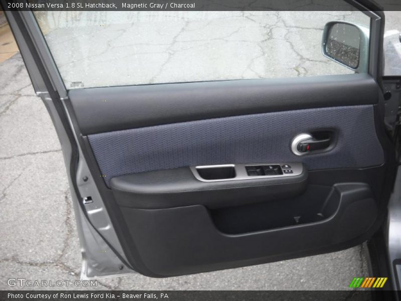 Magnetic Gray / Charcoal 2008 Nissan Versa 1.8 SL Hatchback