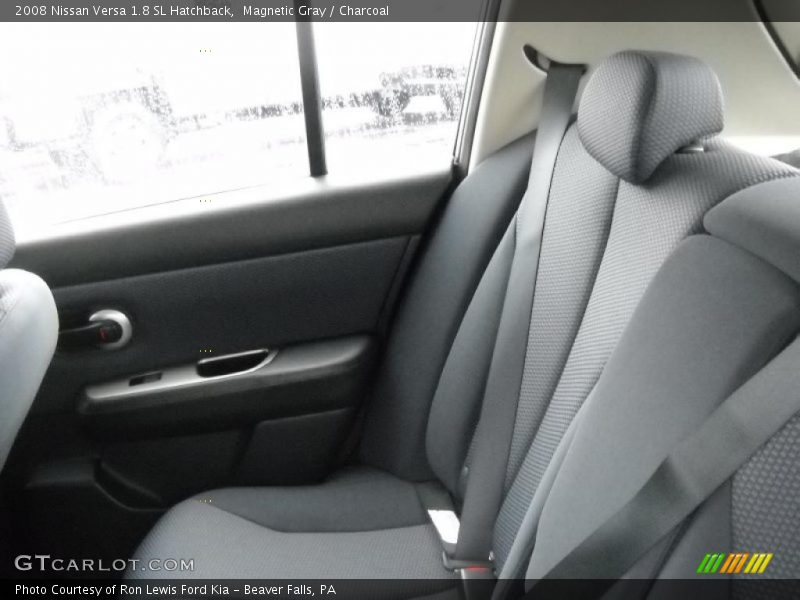Magnetic Gray / Charcoal 2008 Nissan Versa 1.8 SL Hatchback