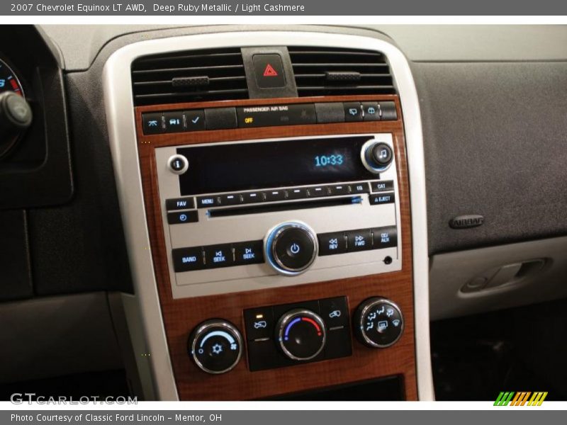 Deep Ruby Metallic / Light Cashmere 2007 Chevrolet Equinox LT AWD