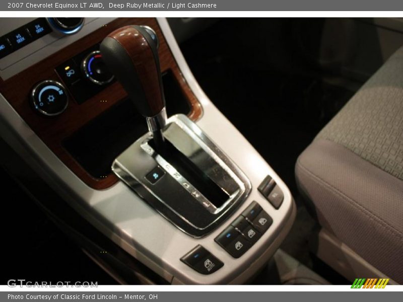 Deep Ruby Metallic / Light Cashmere 2007 Chevrolet Equinox LT AWD