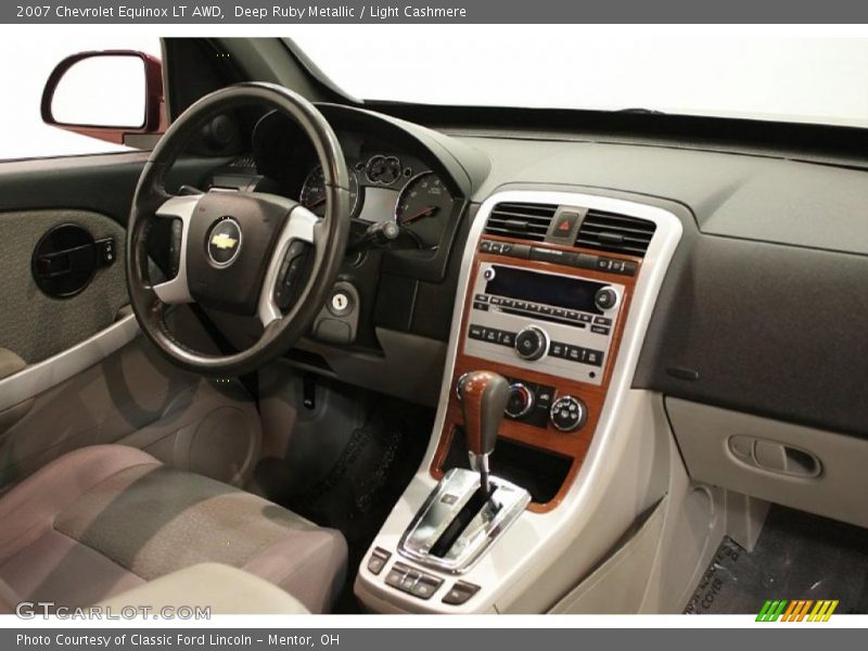 Deep Ruby Metallic / Light Cashmere 2007 Chevrolet Equinox LT AWD