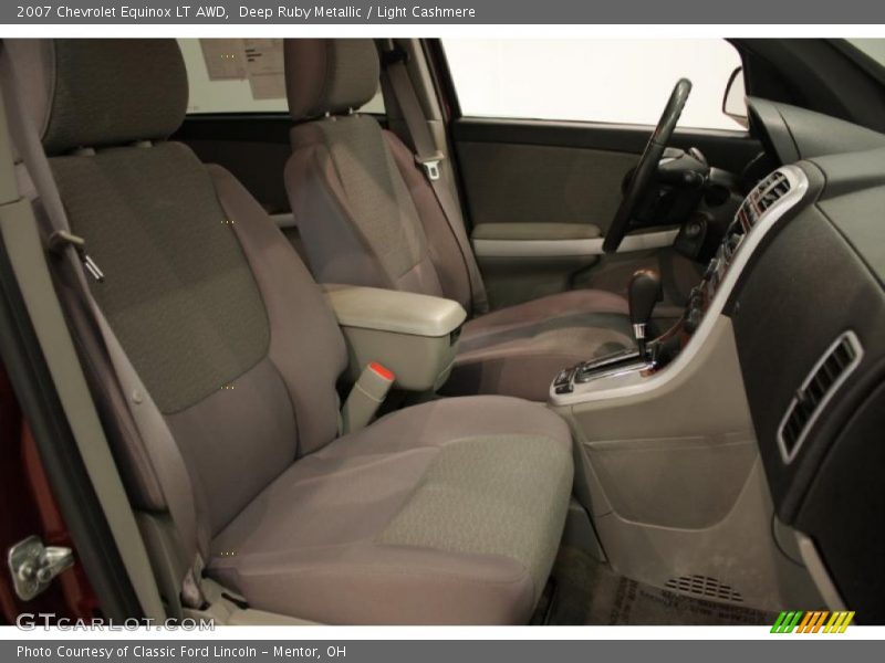 Deep Ruby Metallic / Light Cashmere 2007 Chevrolet Equinox LT AWD
