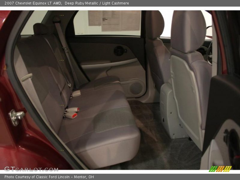 Deep Ruby Metallic / Light Cashmere 2007 Chevrolet Equinox LT AWD