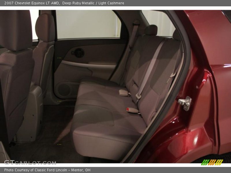 Deep Ruby Metallic / Light Cashmere 2007 Chevrolet Equinox LT AWD