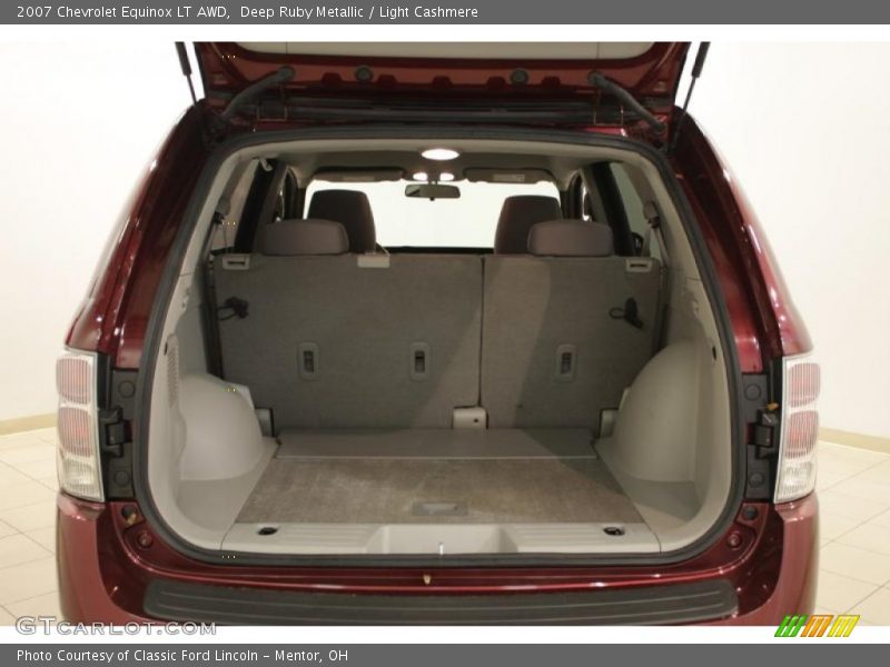 Deep Ruby Metallic / Light Cashmere 2007 Chevrolet Equinox LT AWD