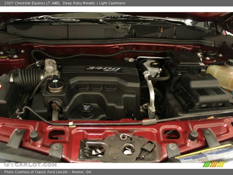 Deep Ruby Metallic / Light Cashmere 2007 Chevrolet Equinox LT AWD