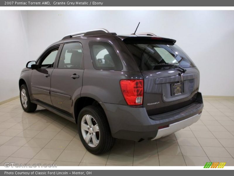 Granite Grey Metallic / Ebony 2007 Pontiac Torrent AWD