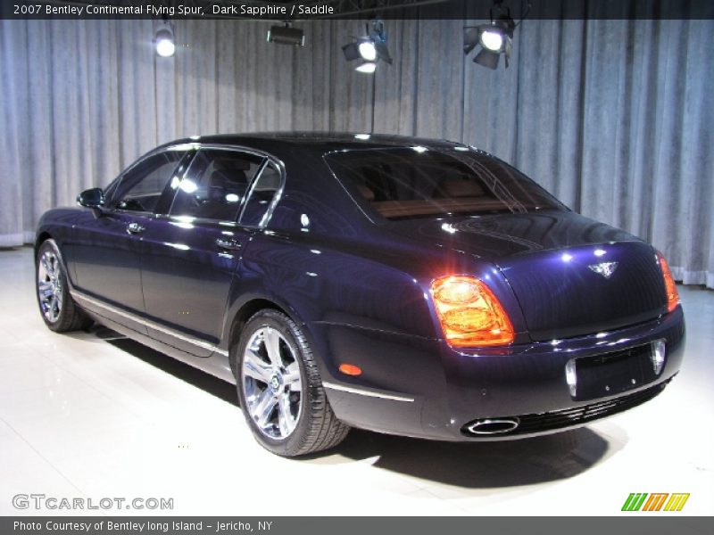 Dark Sapphire / Saddle 2007 Bentley Continental Flying Spur