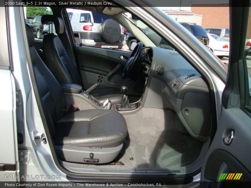 Silver Metallic / Medium Grey 2000 Saab 9-5 2.3t Wagon