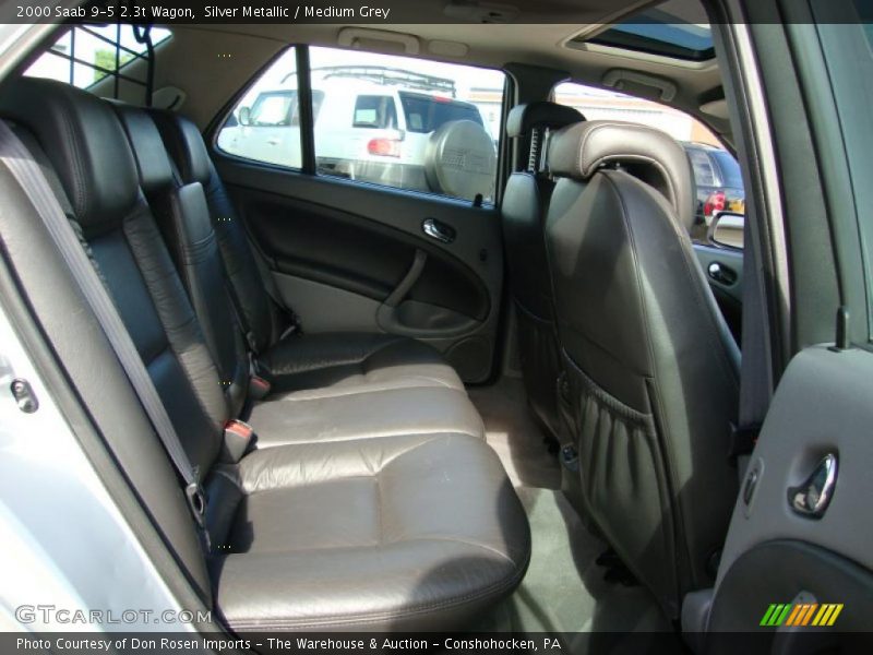 Silver Metallic / Medium Grey 2000 Saab 9-5 2.3t Wagon