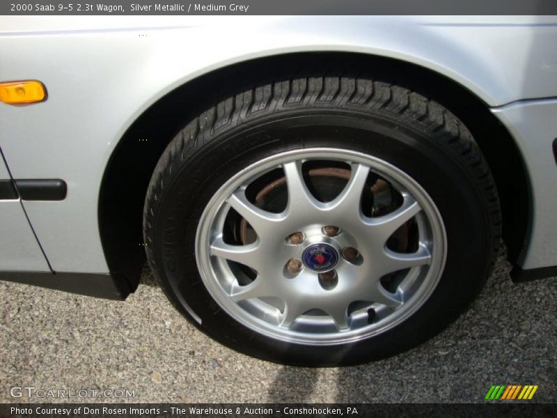Silver Metallic / Medium Grey 2000 Saab 9-5 2.3t Wagon