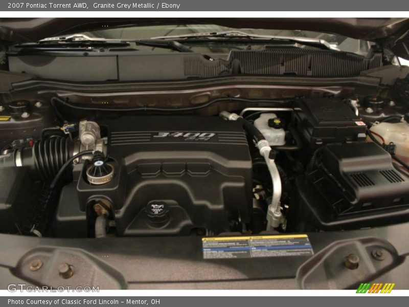 Granite Grey Metallic / Ebony 2007 Pontiac Torrent AWD