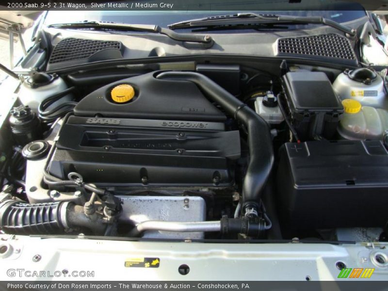 Silver Metallic / Medium Grey 2000 Saab 9-5 2.3t Wagon