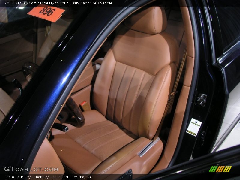 Dark Sapphire / Saddle 2007 Bentley Continental Flying Spur