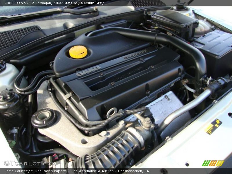 Silver Metallic / Medium Grey 2000 Saab 9-5 2.3t Wagon