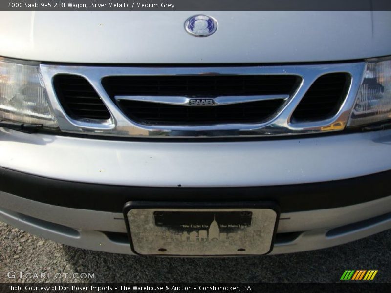 Silver Metallic / Medium Grey 2000 Saab 9-5 2.3t Wagon