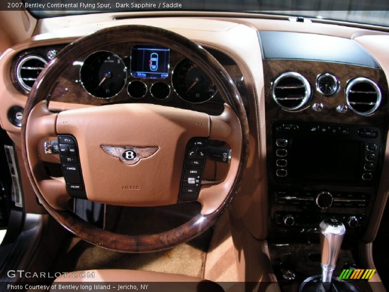 Dark Sapphire / Saddle 2007 Bentley Continental Flying Spur