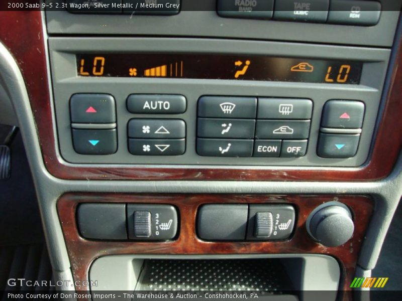 Silver Metallic / Medium Grey 2000 Saab 9-5 2.3t Wagon