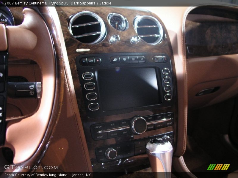 Dark Sapphire / Saddle 2007 Bentley Continental Flying Spur