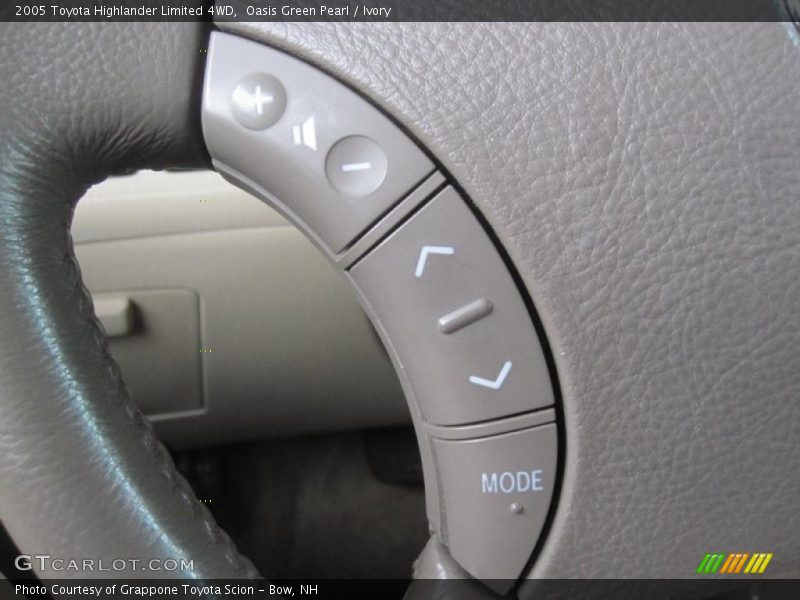 Oasis Green Pearl / Ivory 2005 Toyota Highlander Limited 4WD
