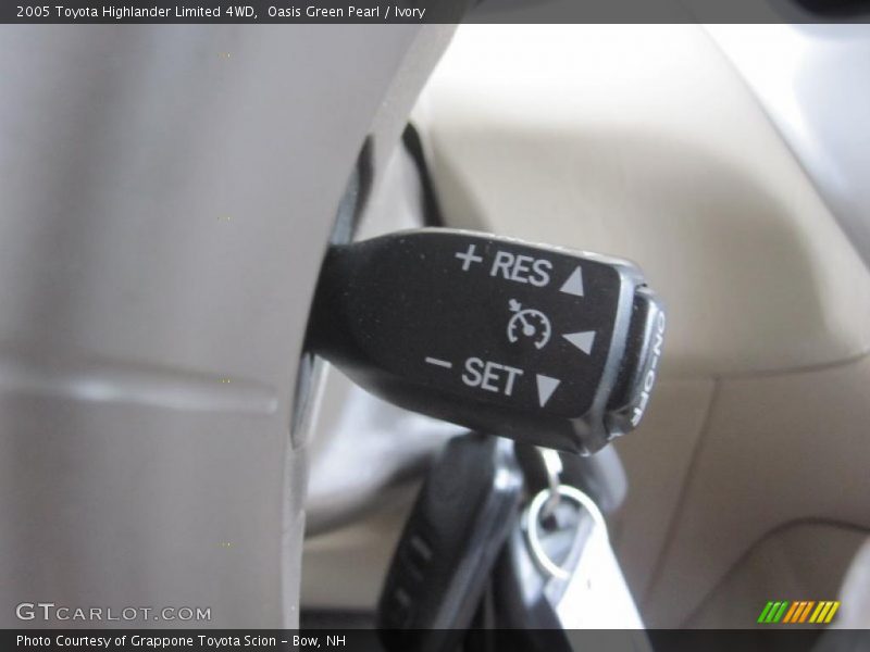 Oasis Green Pearl / Ivory 2005 Toyota Highlander Limited 4WD