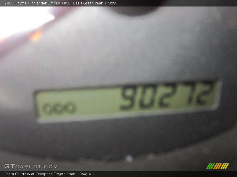 Oasis Green Pearl / Ivory 2005 Toyota Highlander Limited 4WD