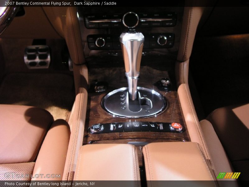 Dark Sapphire / Saddle 2007 Bentley Continental Flying Spur