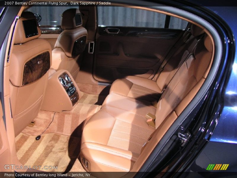 Dark Sapphire / Saddle 2007 Bentley Continental Flying Spur