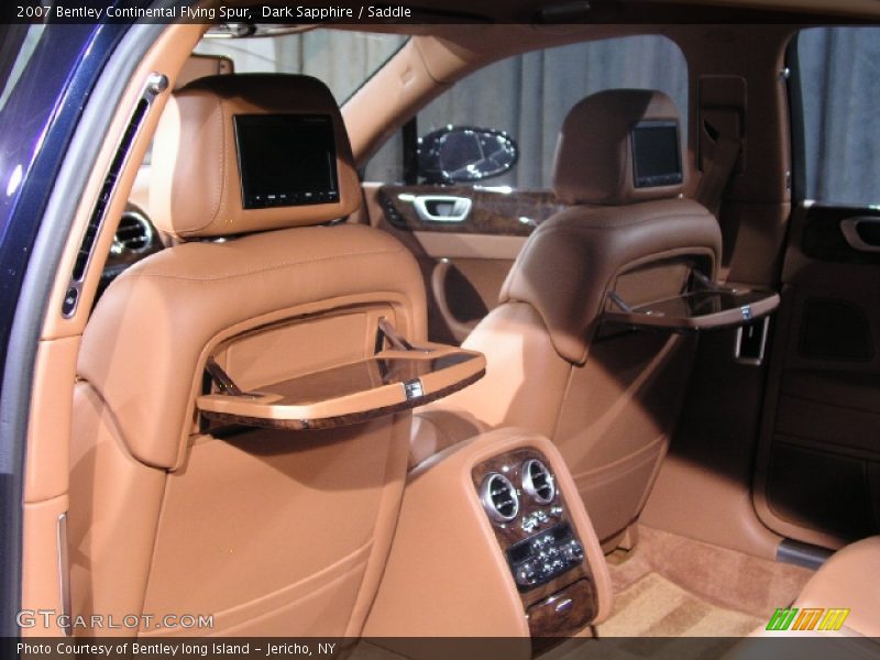 Dark Sapphire / Saddle 2007 Bentley Continental Flying Spur