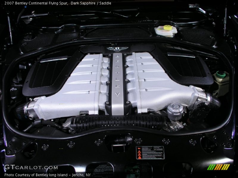 Dark Sapphire / Saddle 2007 Bentley Continental Flying Spur