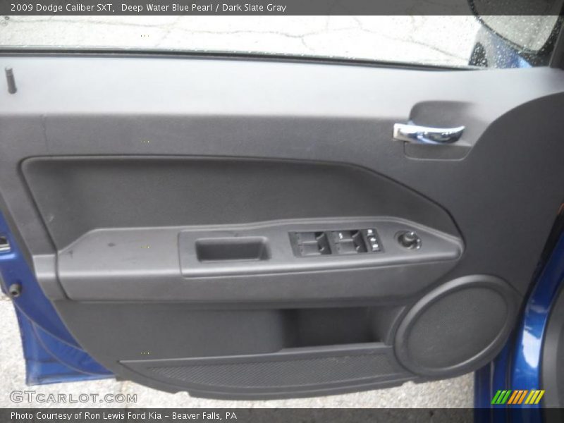 Deep Water Blue Pearl / Dark Slate Gray 2009 Dodge Caliber SXT
