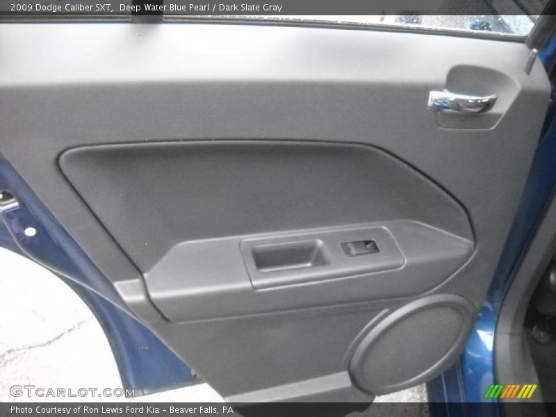 Deep Water Blue Pearl / Dark Slate Gray 2009 Dodge Caliber SXT