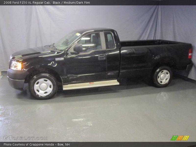 Black / Medium/Dark Flint 2008 Ford F150 XL Regular Cab