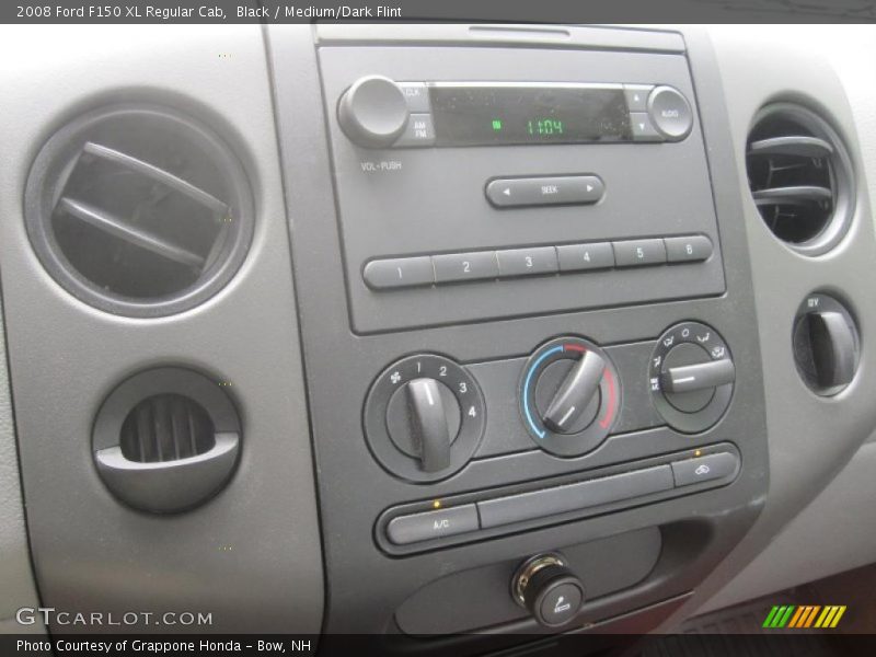 Black / Medium/Dark Flint 2008 Ford F150 XL Regular Cab